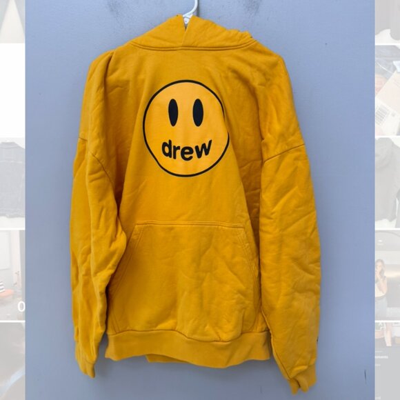 Drew House Yellow Hoodie in Size Medium - Picture 3 of 5